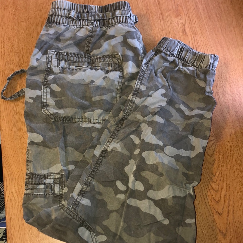 Camo cargo pants